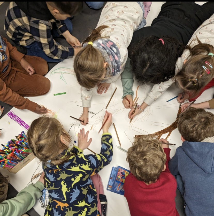 Werkstatt für Geschichten: Malen & Lesen für Kinder