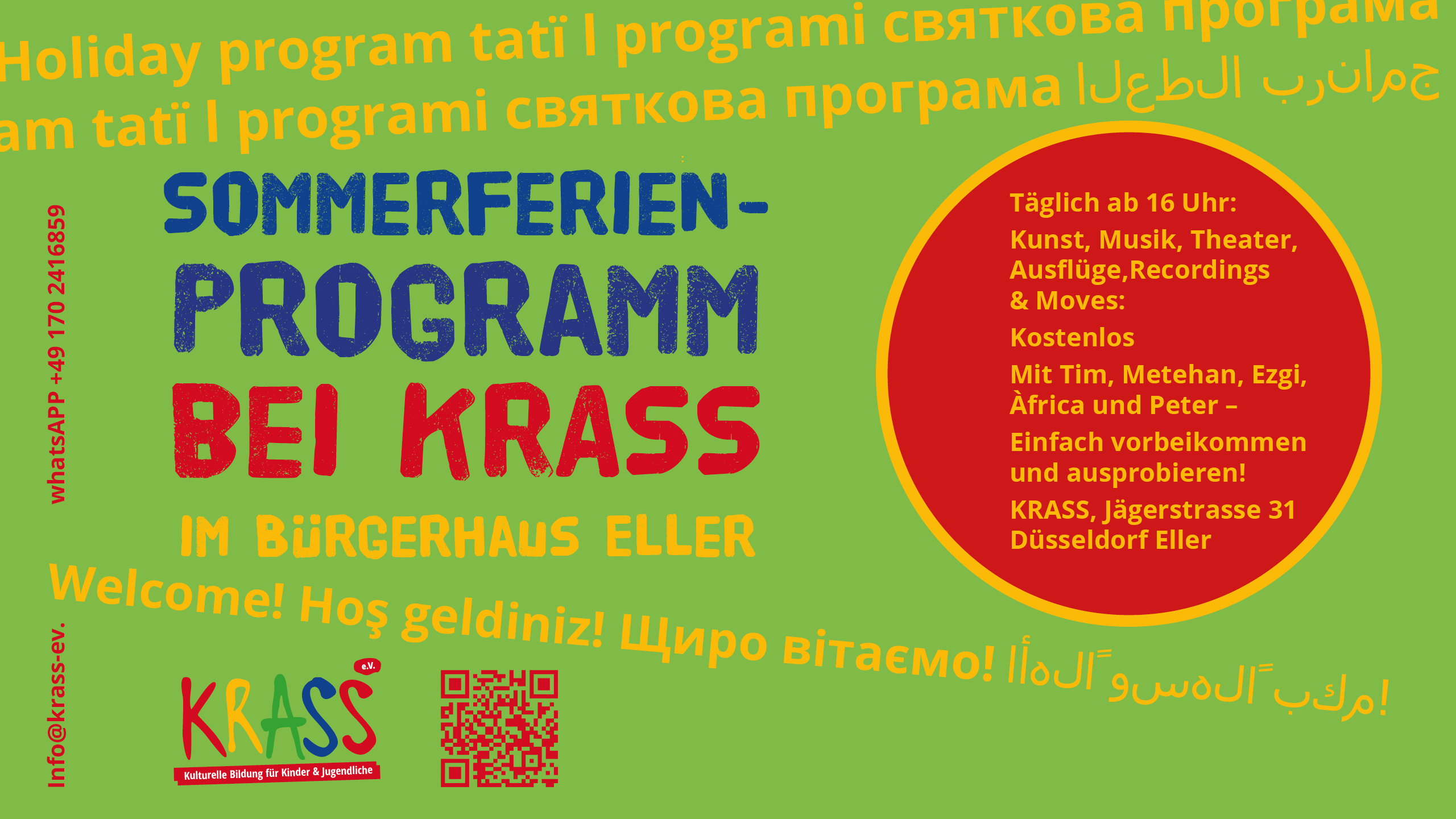 Sommerferien-Programm