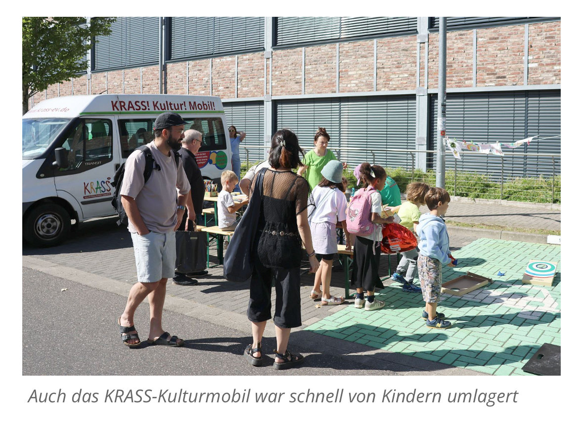 KRASS auf dem Straßenfest beim Zakk
