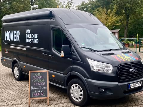 Der Mover von Krass ist ein mobiles Tonstudio in Düsseldorf