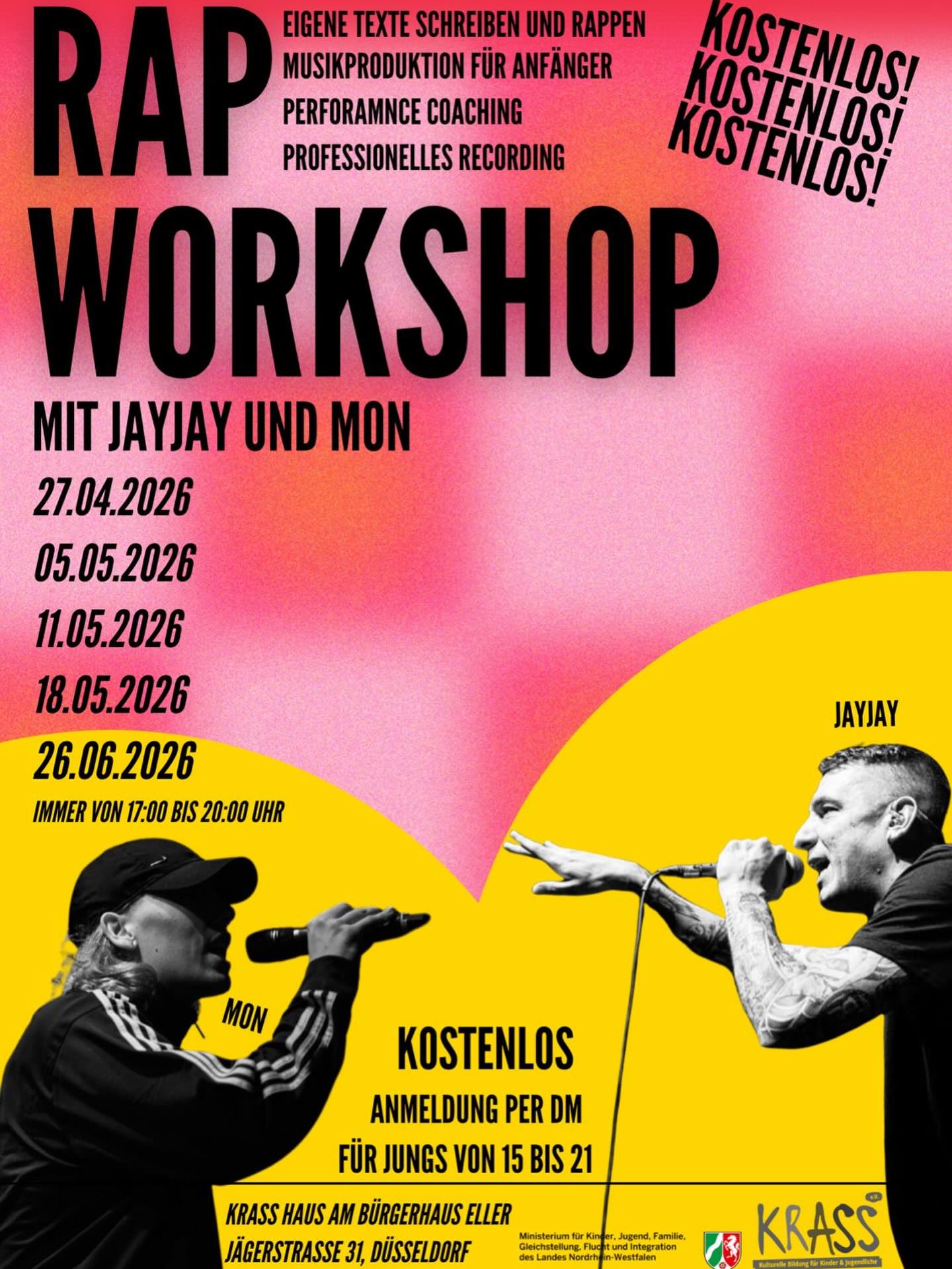 Rap-Workshop in Düsseldorf