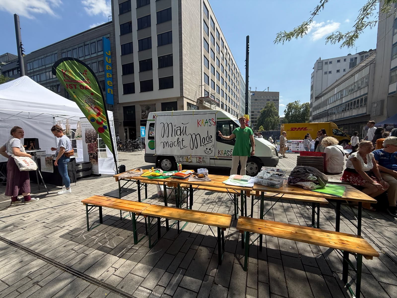 DIY Fashion Lab beim DFD Festival 2