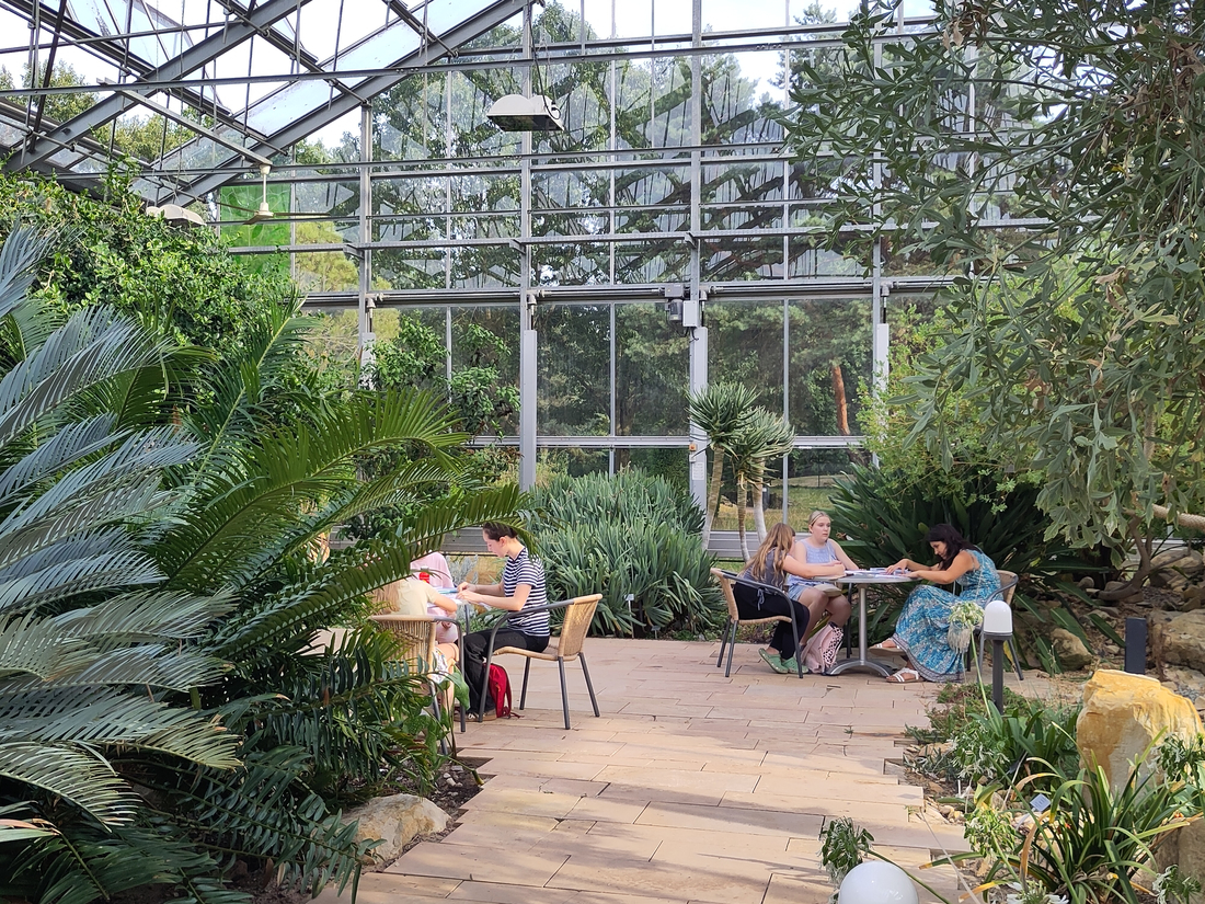 Künstlerischer Ferien-Auftakt im Botanischen Garten Düsseldorf